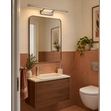 LAMPE BADEVÆRELSESVÆGLAMPE LED OVER SPEJL 9W 70CM APP363-1W