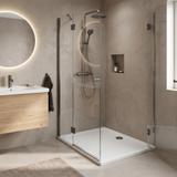 Acryl Duschwanne Rea Belmond White 80x100 Titan