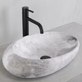 Lavabo sobre encimera Rea Roxy C Stone L.GREY