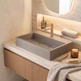 Konglomerāta izlietne Rea GOYA 60CM Taupe