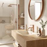 Waschbeckenarmatur Rea Venti Brush Copper Low