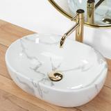 Aufsatzwaschbecken Rea Amelia Marmo Shiny