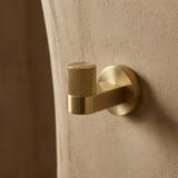 Bathroom hook 39104 ORI Brush Gold