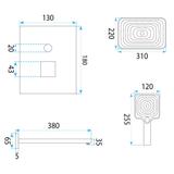 Shower system  Rea Joe  Titan + BOX