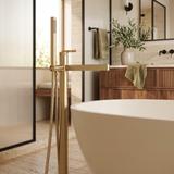 Free-standing faucet Rea Grace Brush Gold