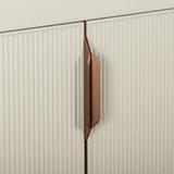 Badezimmermöbel-Set mit Waschbecken Astor 60 cm Beige