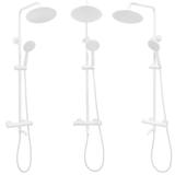 Duschset med termostat Rea Lungo Vit