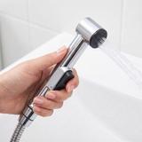 Tvättställsblandare med bidédusch REA Lungo Chrome