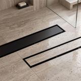 Лінійний злив REA Neox Pro Black 90