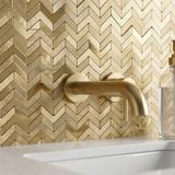 Mosaik Dekor REA P14453A Brush Gold