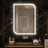 LED seinapeegel ZONE 80X60  BLACK