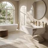 Wandwaschbecken REA Aresa Cold Jade 60