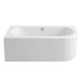 Acryl Eckbadewanne Rea Orion Stripe Left 150cm