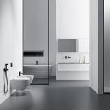 Bidetarmatur Lungo Loop Black