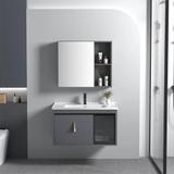 Badezimmermöbel-Set mit Waschbecken Paris 60cm Grey