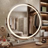 Spiegel LED MAKE-UP Chrome 50 cm