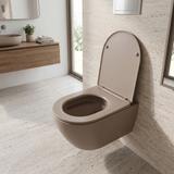 toilet bowl REA Focus Tornado Taupe