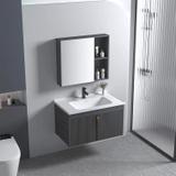 Badezimmermöbel-Set mit Waschbecken Astor 60cm Grey