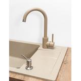 Spülbecken granit Nils Beige set 5in1