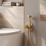 Bidetarmatur REA Ontario Brush Gold