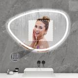 Spiegel LED 70x100cm FOG