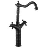 Waschbeckenarmatur Rea Rustico Old Black