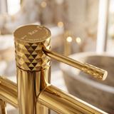 Free-standing faucet Rea Lungo Diamond Gold