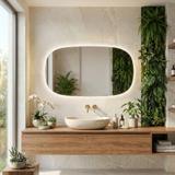 Spiegel LED 100x60cm TOP-4