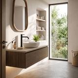 Waschbeckenarmatur Rea Lungo Black High
