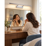 LAMPE BADEVÆRELSESVÆGLAMPE LED OVER SPEJL 9W 70CM APP363-1W