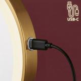 Mirror LED Glow Old Gold