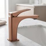Waschbeckenarmatur PREMIUM Rea Joe Brush Copper low