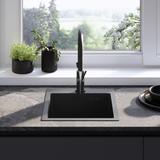 Edelstahlspüle Leo 40 Black