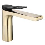 Waschbeckenarmatur REA Soul Gold mat black low