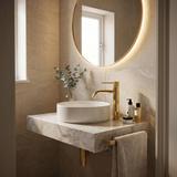 Waschbeckenarmatur Rea  Venti Gold high