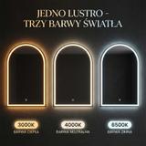 Mirror LED 60x100cm DART GOLD