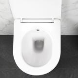 wandhängendes WC REA Carlo Lux Rimless mit Bidetfunktion