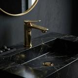 Bathroom faucet PREMIUM Rea Vision Gold Low