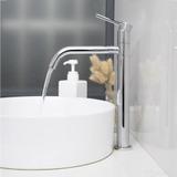 Waschbeckenarmatur Rea Lugano Slim Chrome High
