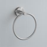 Badrumskrok RING 6610 Modern Borstad Nickel