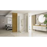 Cabine de douche REA Hugo 90x100 Gold Brush