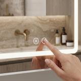 LED mirror cabinet Rea Zenit 70x50cm