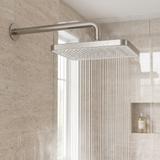 Rectangular shower head REA JS-032 Brushed Nickel
