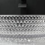 Countertop washbasin Rea Cristal Transparent