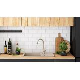 Spülbecken granit Nils Beige set 5in1