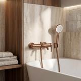 Wannenarmatur REA Ontario Side Brush Copper