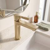 Robinet de lavabo PREMIUM Rea Maxim Brush Gold Low
