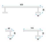 Badezimmer-Accessoire-Set Ari Titan 4-teilig