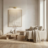 Επιτοίχο φωτιστικό μπάνιου LED APP1892-1W 40 cm BRUSH GOLD