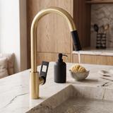 Virtuves maisītājs Rea SOUL Black/Gold Brushed